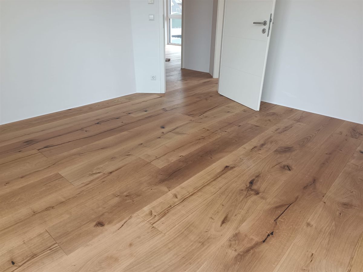 Eichendielen, fachgerecht verlegt